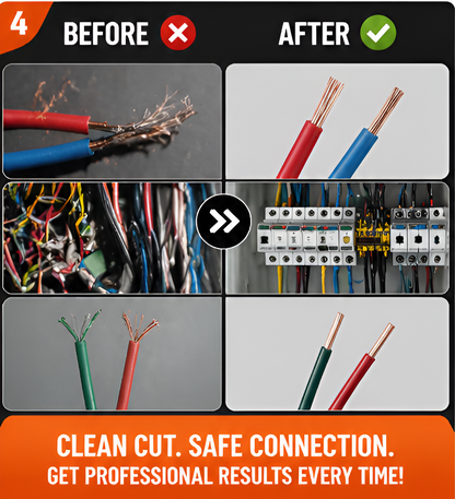 All-in-1 Multifunction Wire Stripper & Crimping Tool | Wire Cutter Cable Stripper Pliers