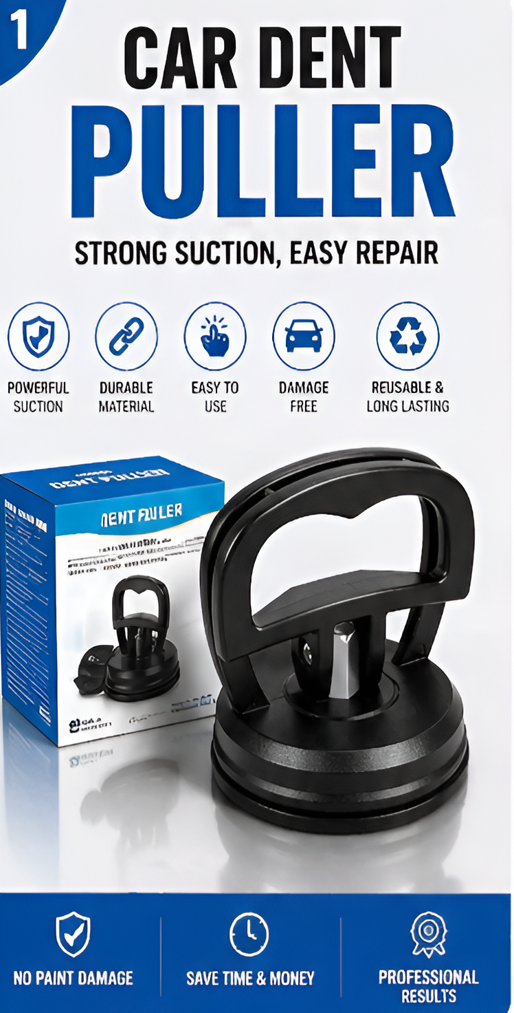 Heavy Duty Car Dent Puller Suction Cup | Paintless Dent Remover Tool for Cars, Bikes & Smooth Surfaces