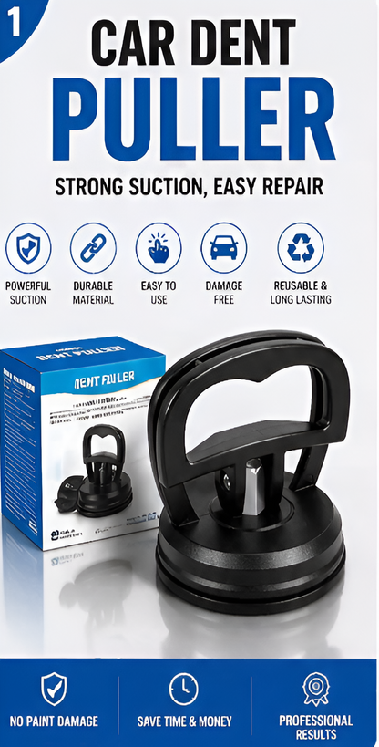 Heavy Duty Car Dent Puller Suction Cup | Paintless Dent Remover Tool for Cars, Bikes & Smooth Surfaces