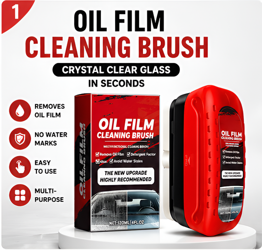 Kshineni Oil Film Cleaning Brush for Car Windshield | Hydrophobic Glass Cleaner & Visibility Enhancer